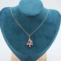 COLLANA PIETRA ROSA