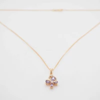 COLLANA PIETRA VIOLA