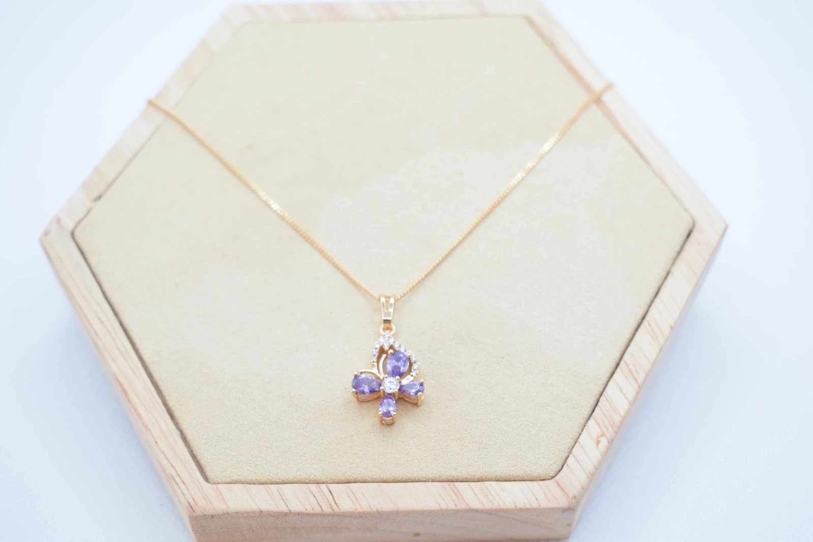 COLLANA PIETRA VIOLA