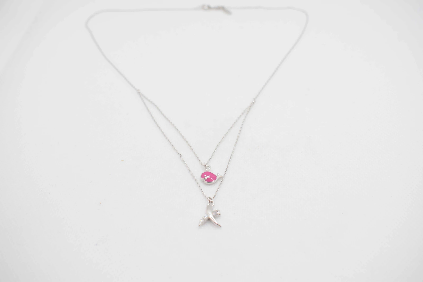 COLLANA PIETRA DUE CATENE 1