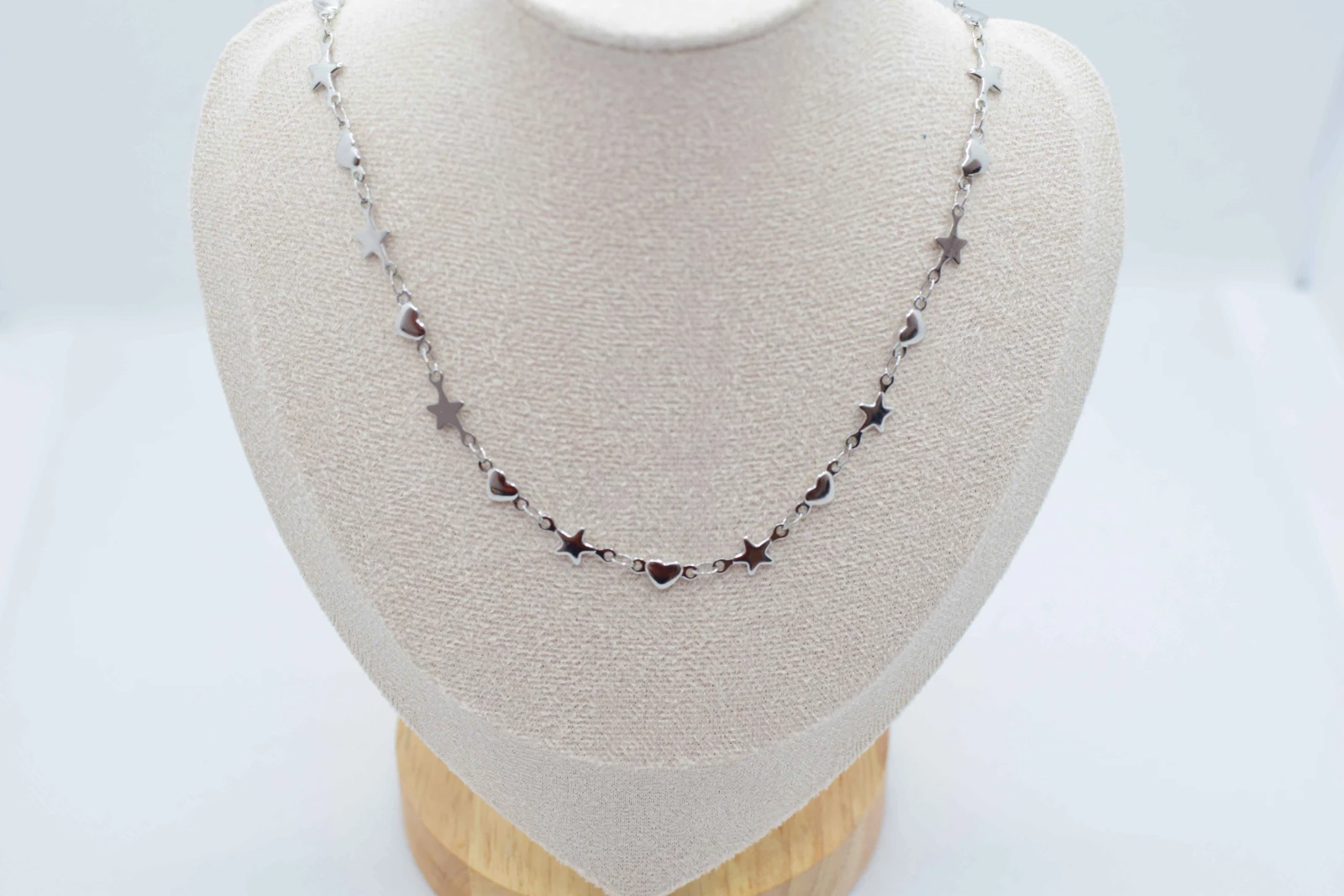 COLLANA CUORI E STELLE