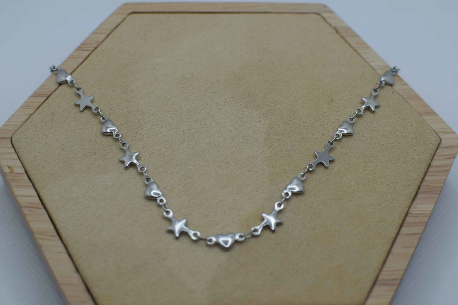 COLLANA CUORI E STELLE