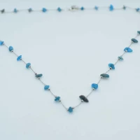 COLLANA PIETRA PICCOLA BLU