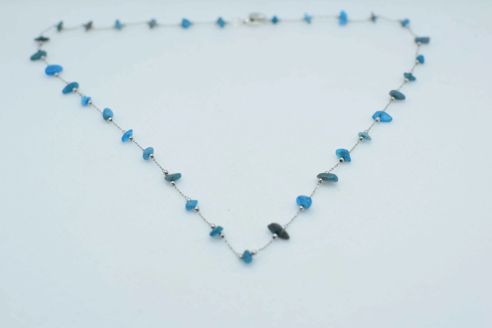 COLLANA PIETRA PICCOLA BLU