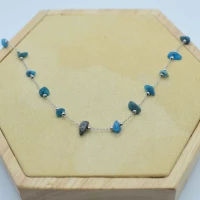 COLLANA PIETRA PICCOLA BLU