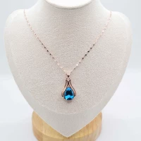 COLLANA GEMMA BLU