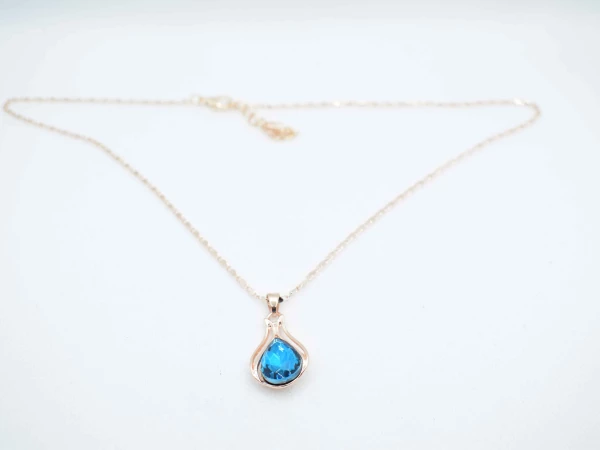 COLLANA GEMMA BLU