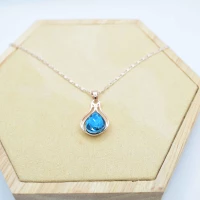 COLLANA GEMMA BLU