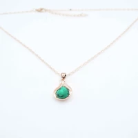 COLLANA GEMMA VERDE
