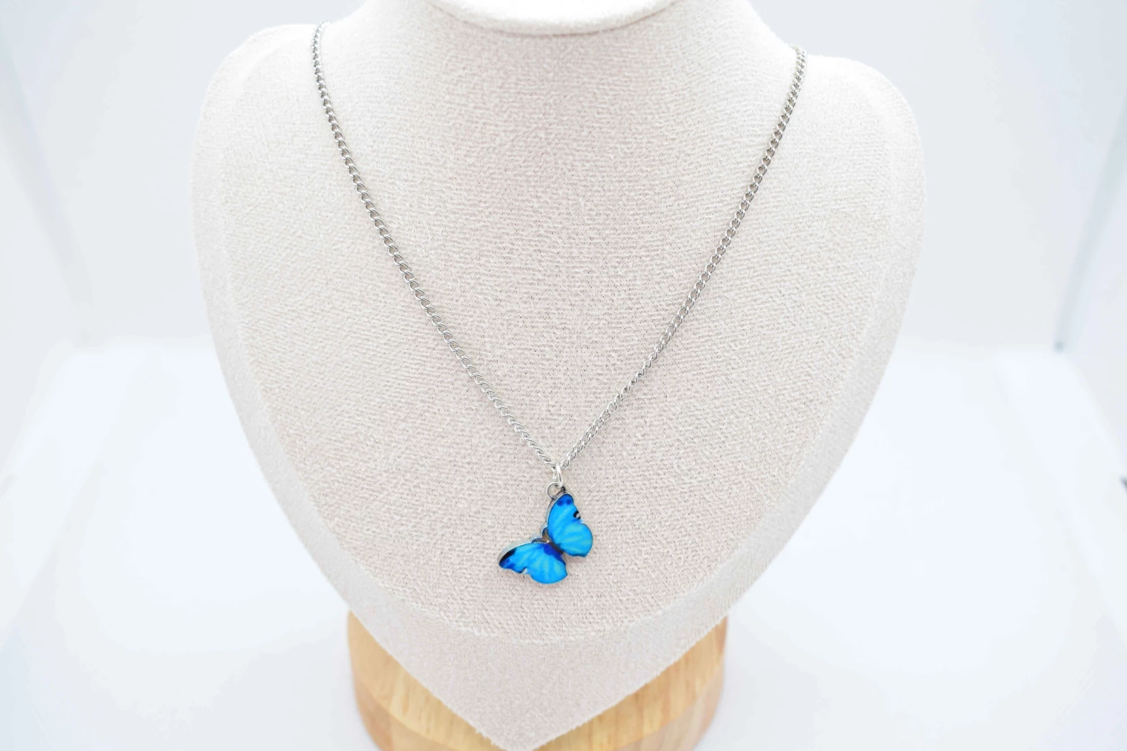 COLLANA FARFALLA BLU