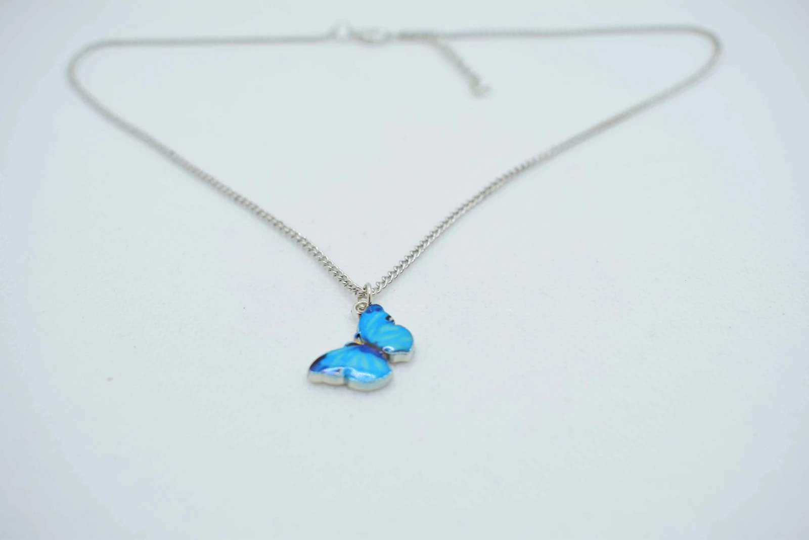 COLLANA FARFALLA BLU