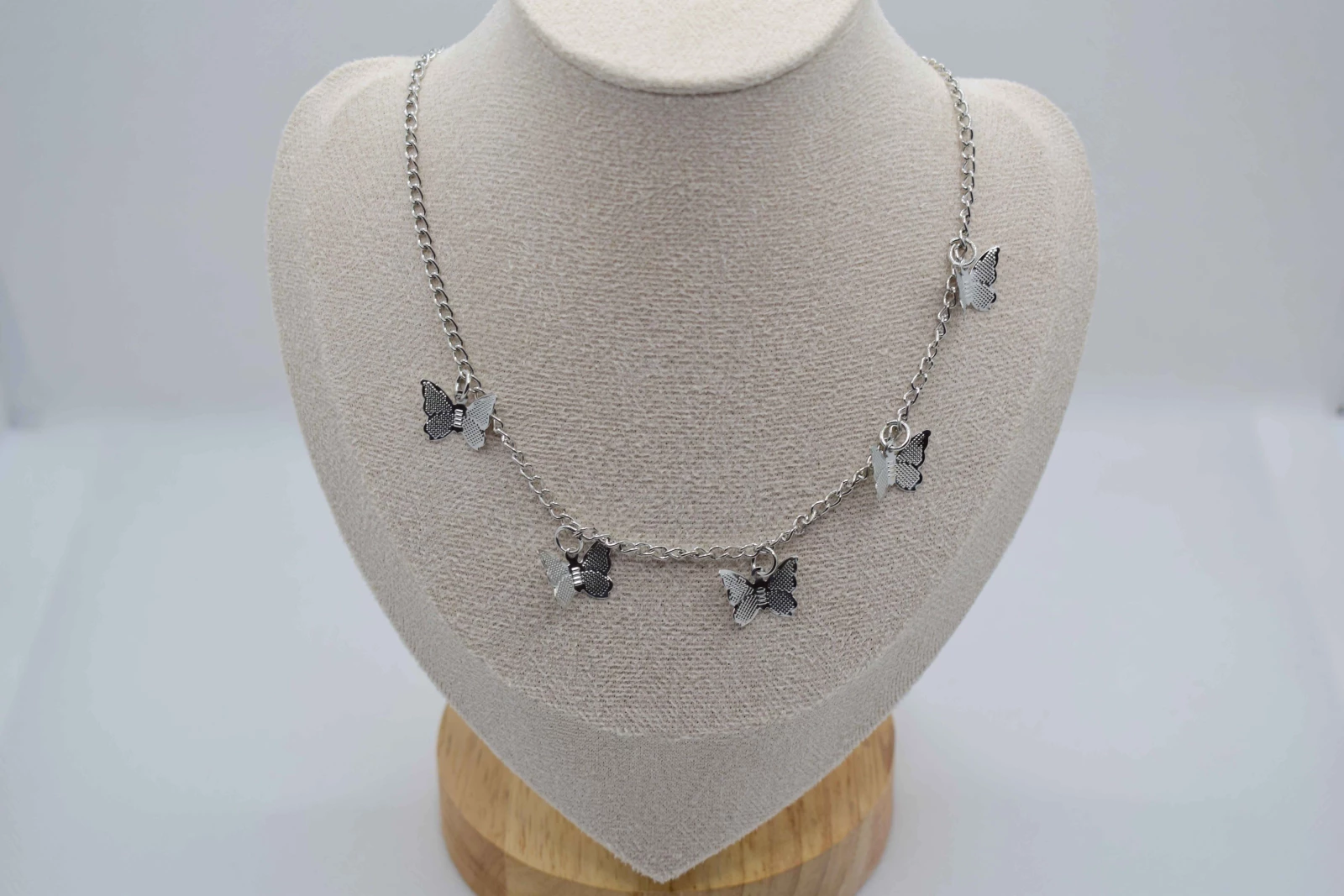 COLLANA FARFALLE ARGENTO