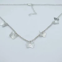 COLLANA FARFALLE ARGENTO