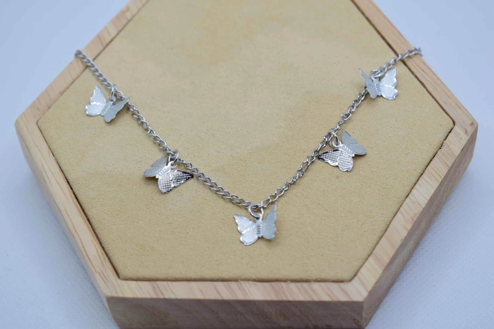 COLLANA FARFALLE ARGENTO