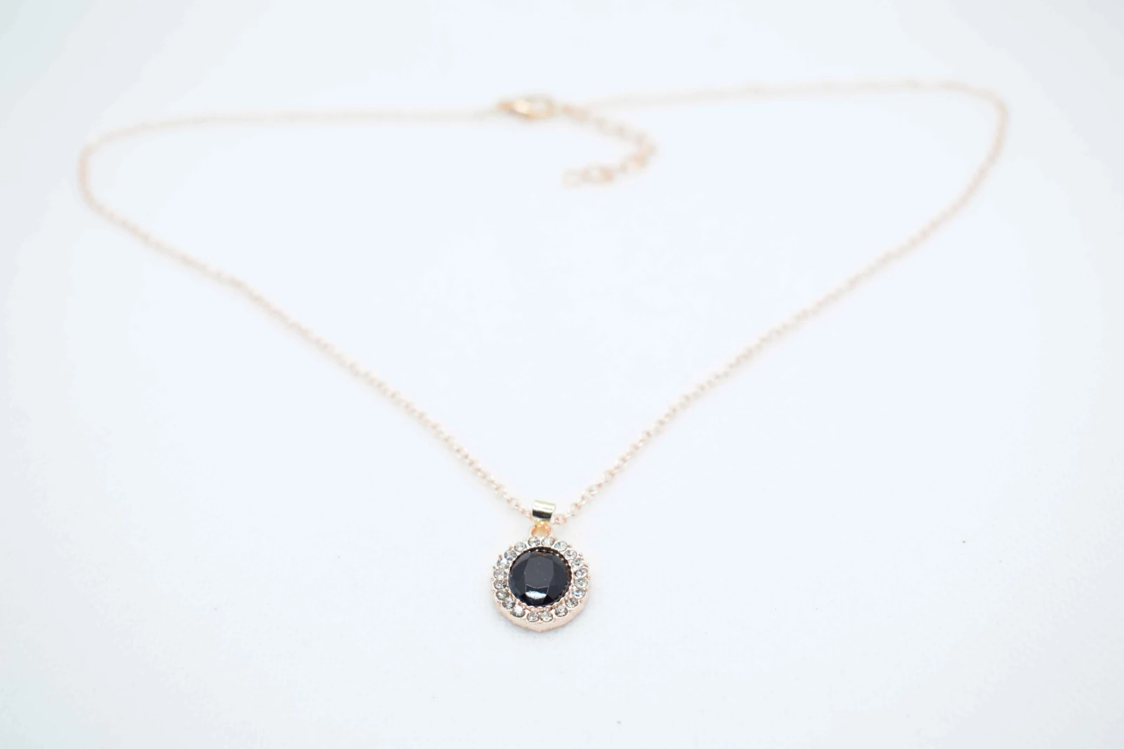 COLLANA PIETRA NERA STRASS