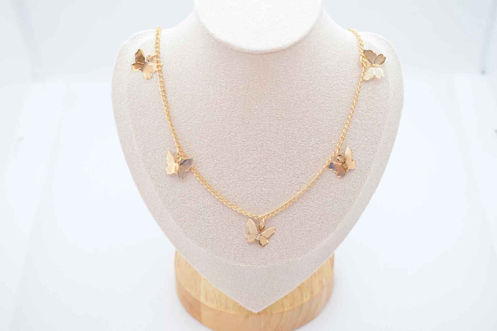 COLLANA FARFALLE ORO