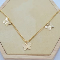 COLLANA FARFALLE ORO