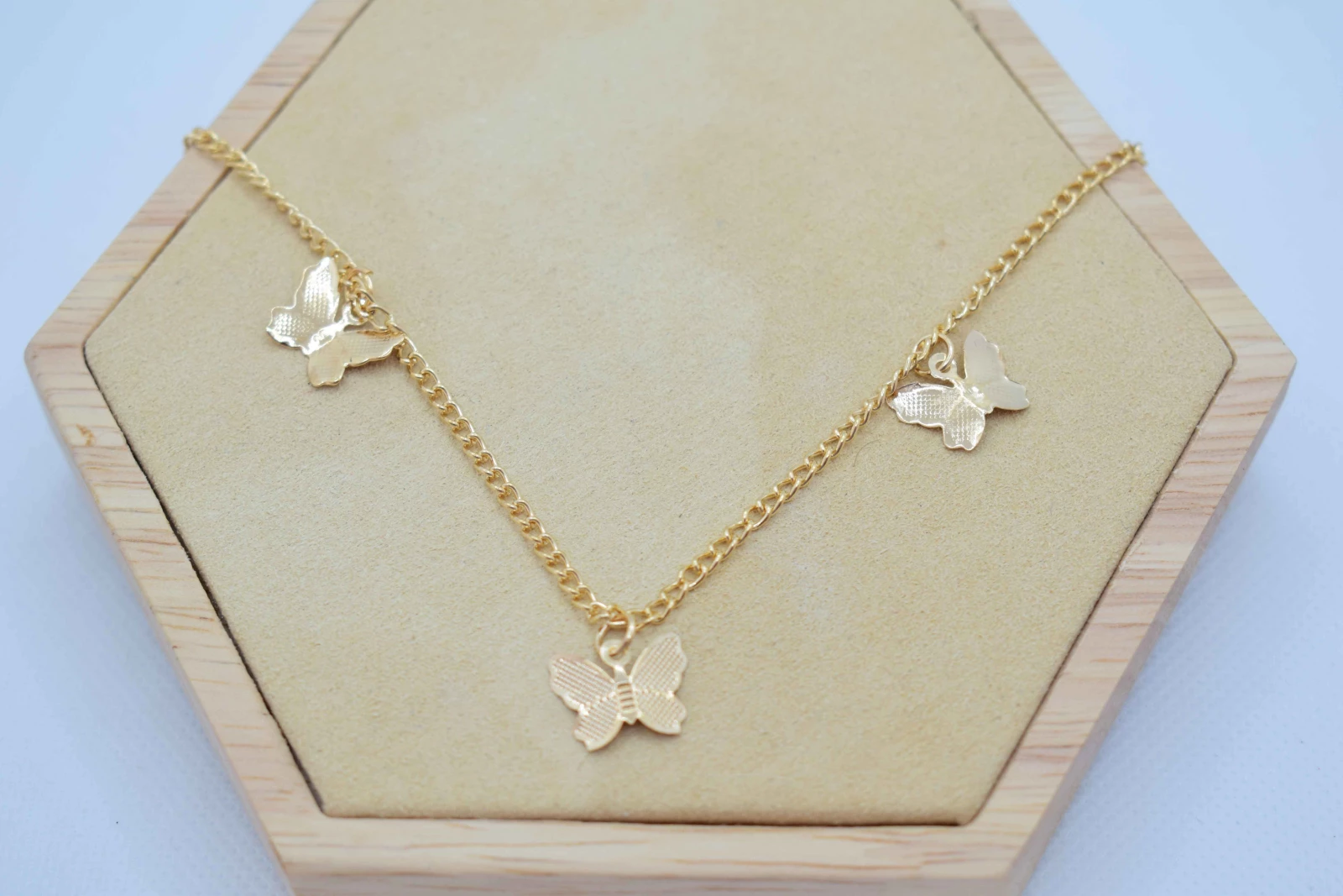 COLLANA FARFALLE ORO