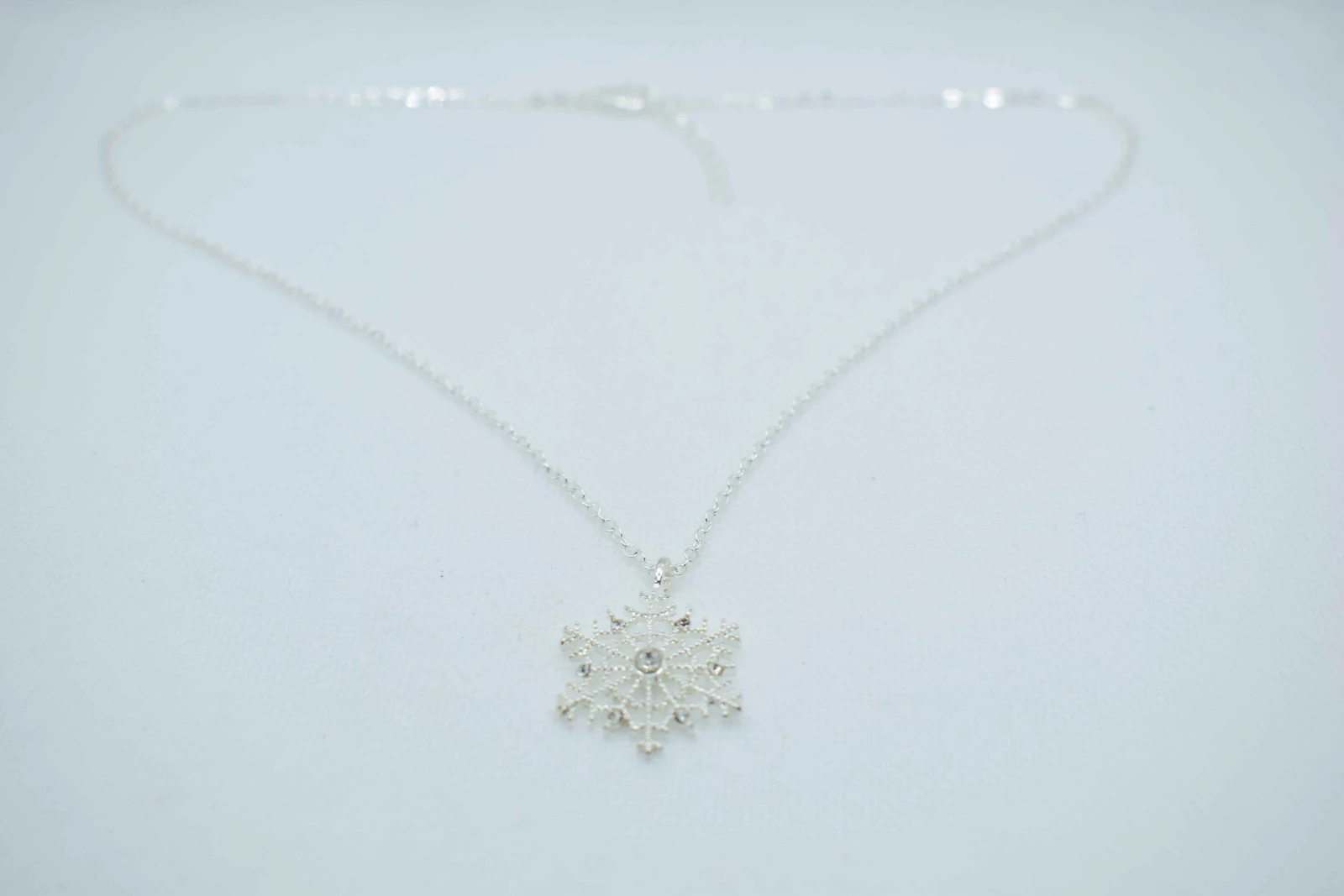 COLLANA NEVE STRASS