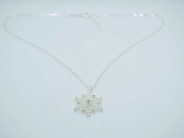 COLLANA NEVE STRASS