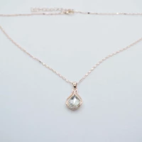 COLLANA GEMMA BIANCA