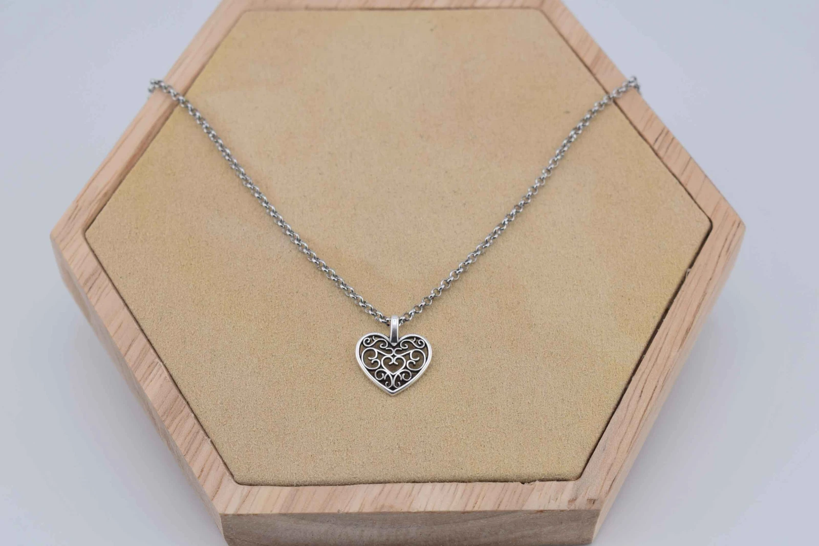 COLLANA CUORE ARGENTO