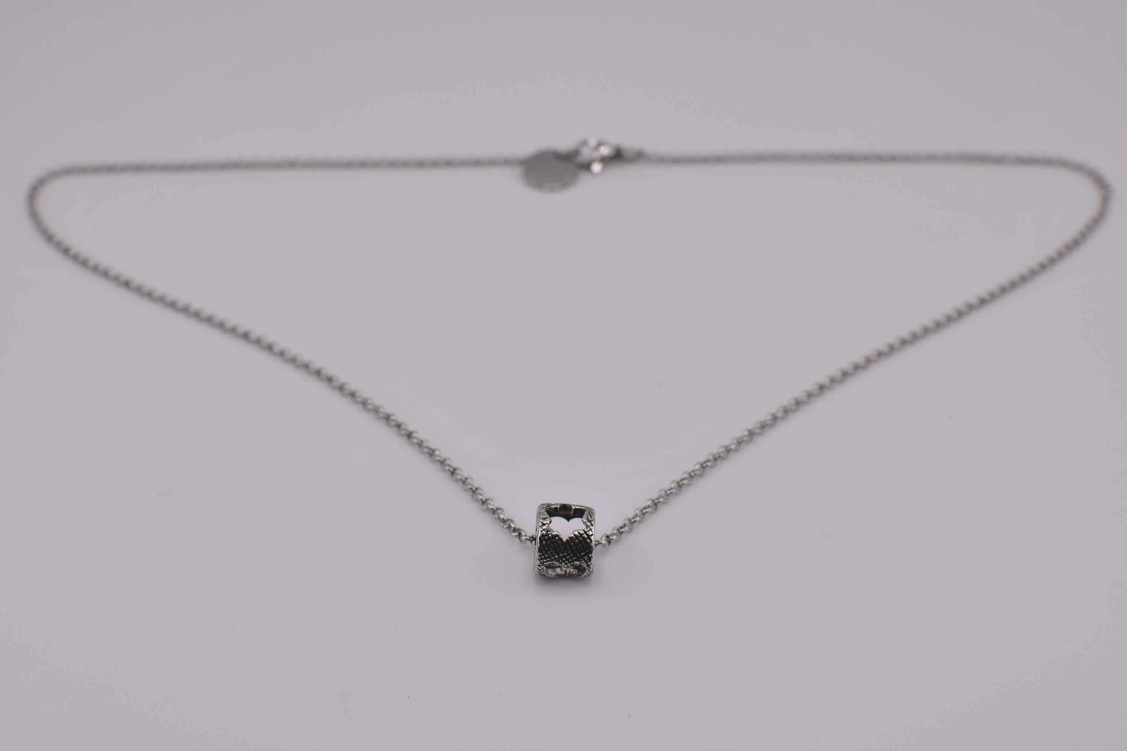 COLLANA ANELLO ARGENTO