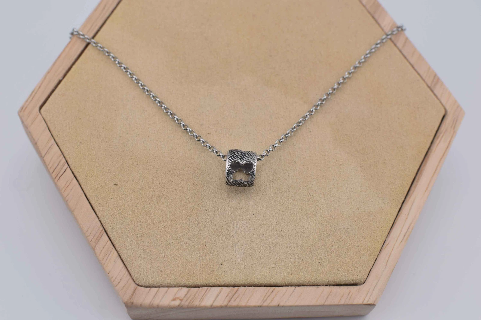 COLLANA ANELLO ARGENTO