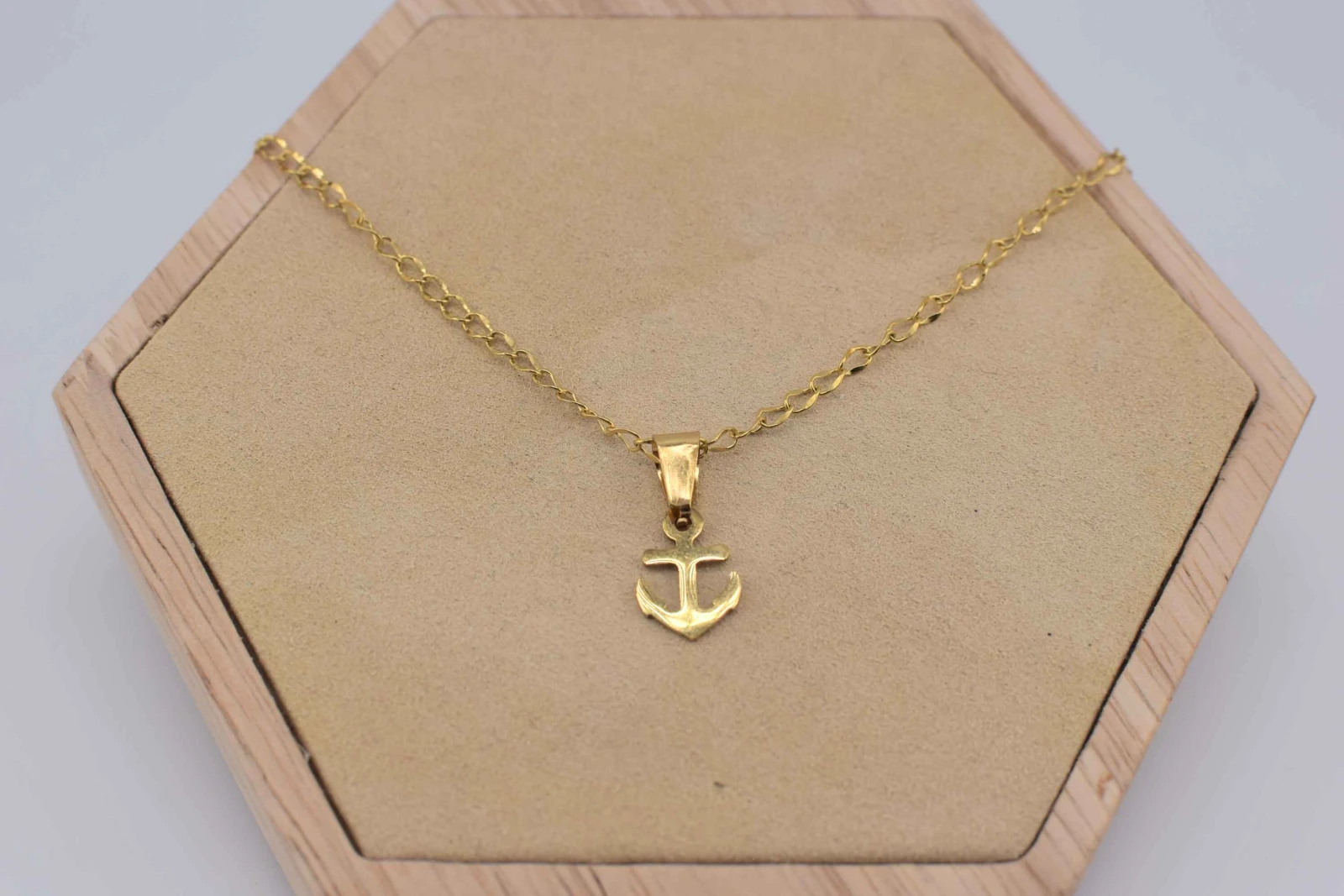COLLANA ANCORA ORO