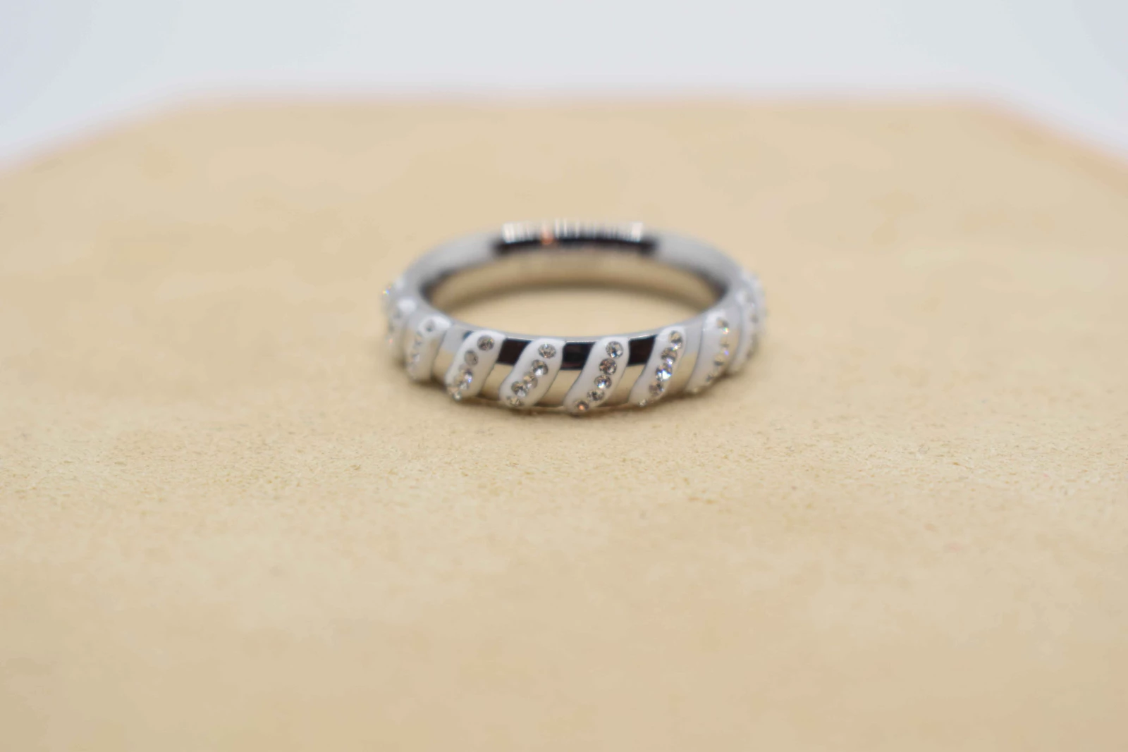 ANELLO ARGENTO CON STRASS
