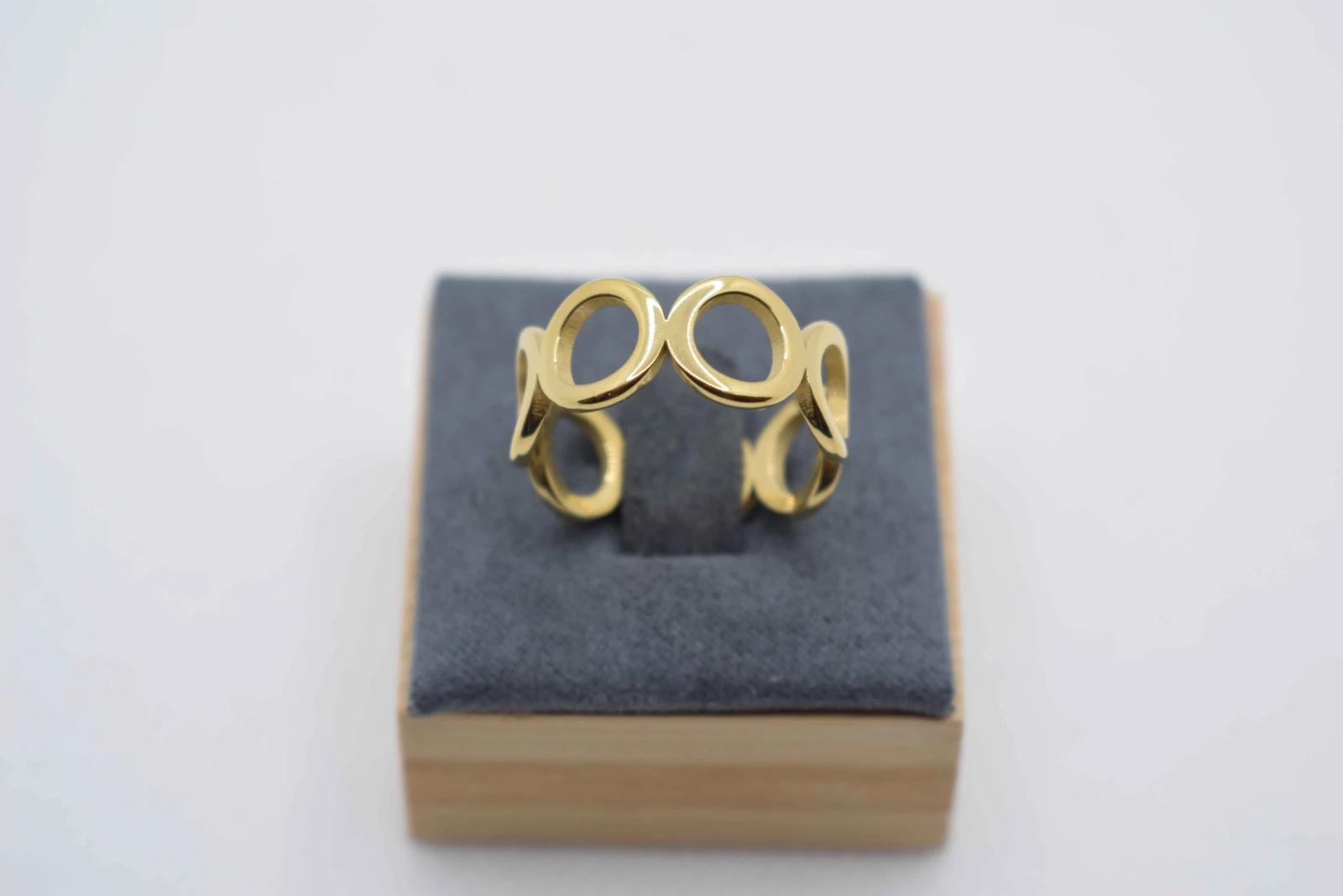 ANELLO ORO GIALLO LARGO