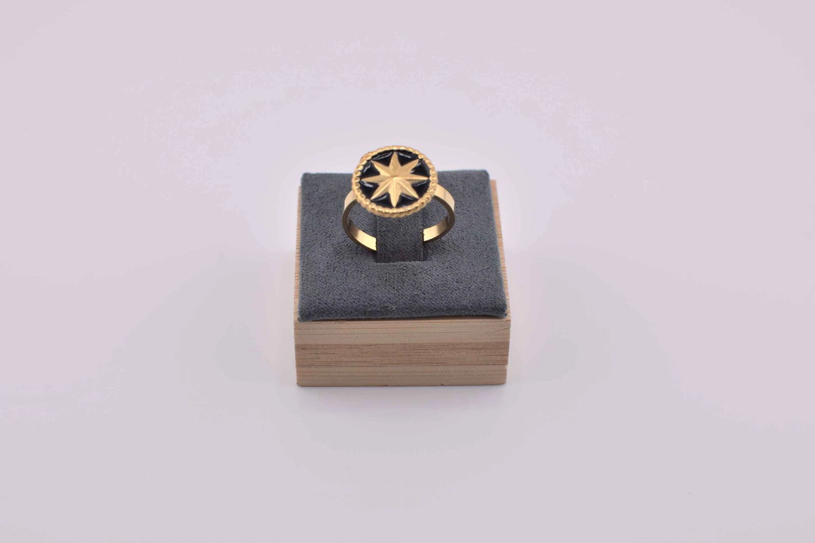 ANELLO STELLA COMETA ROTONDO ORO