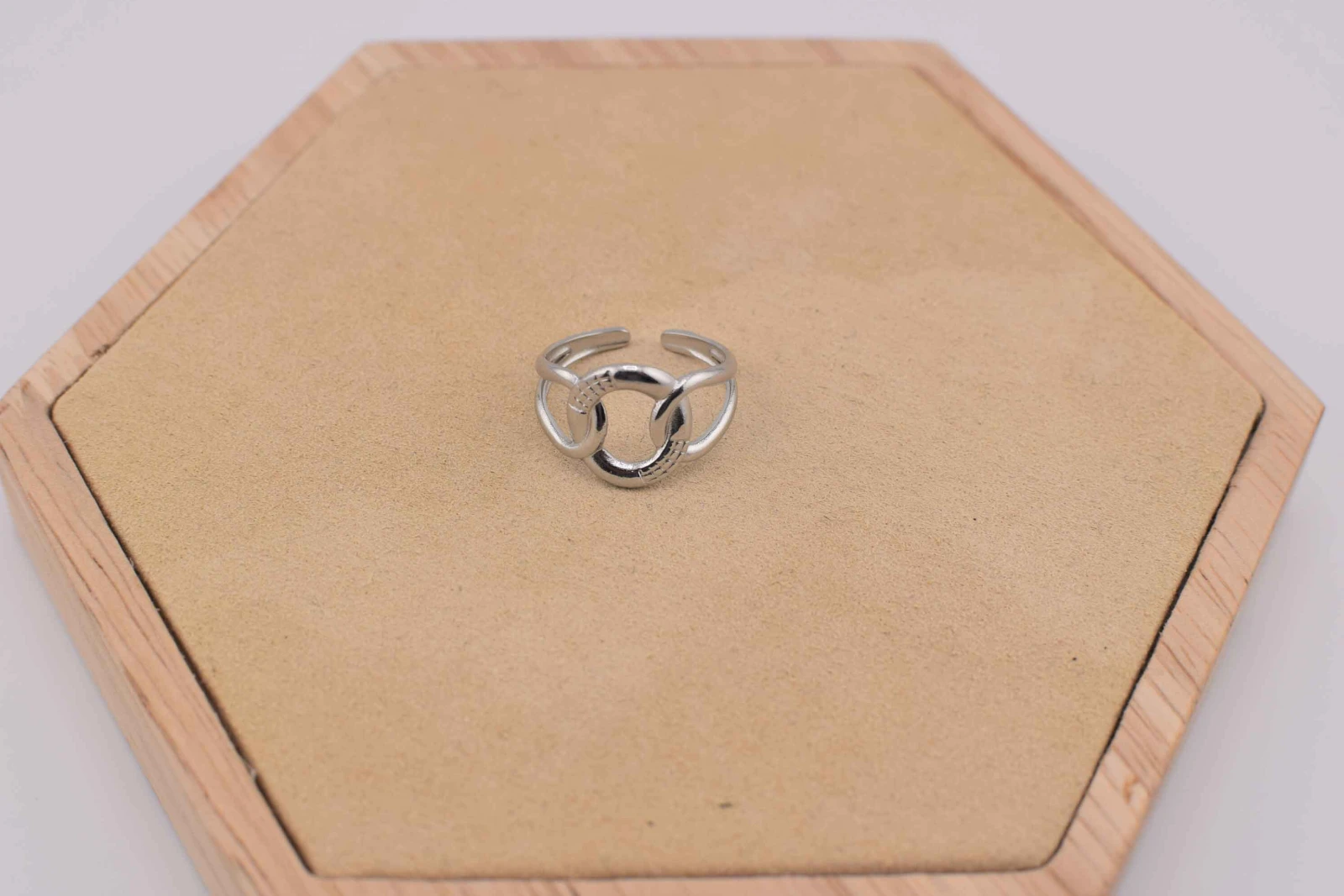ANELLO CERCHIO ARGENTO