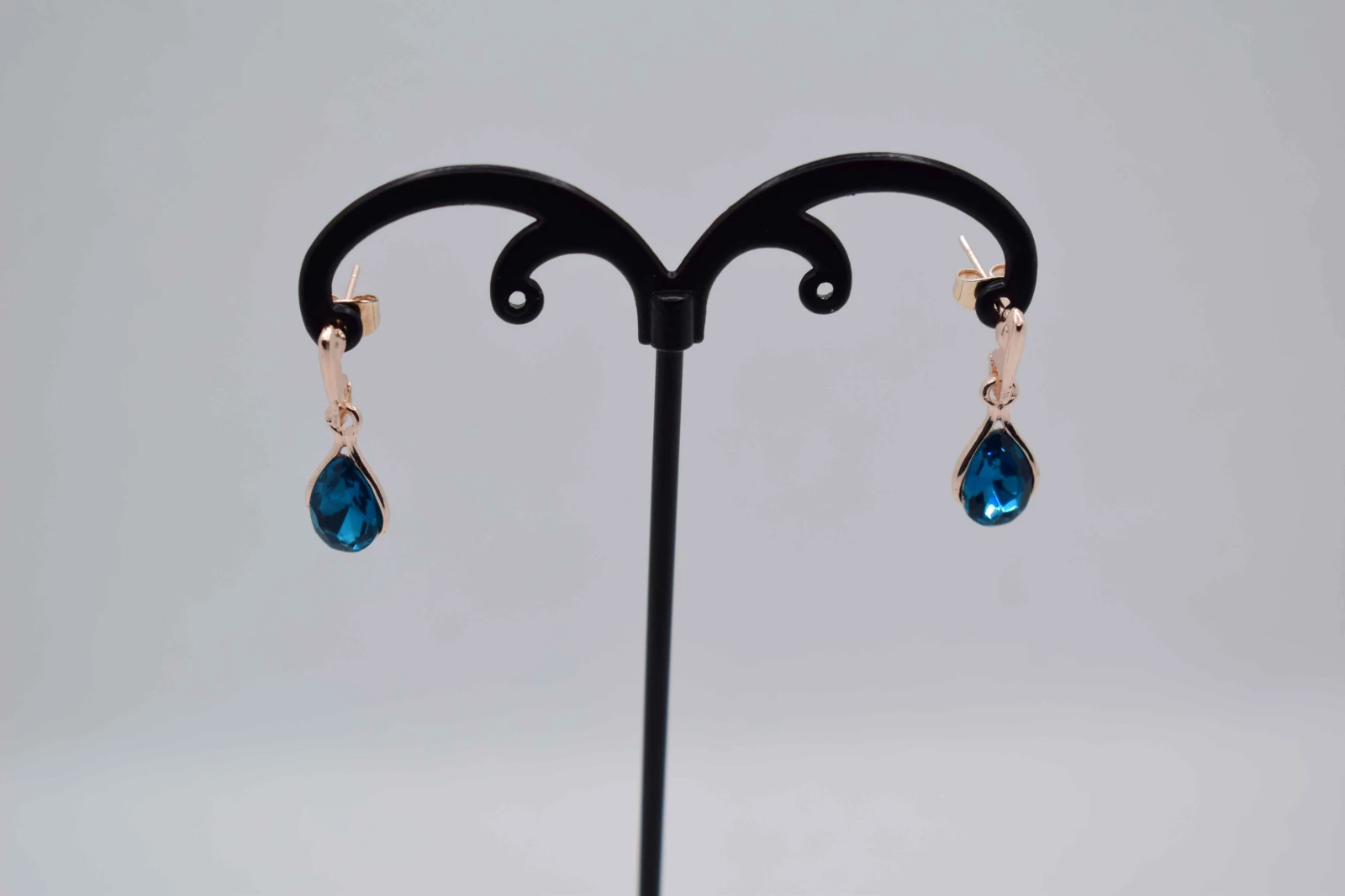 ORECCHINI GEMMA BLU