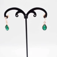 ORECCHINI GEMMA VERDE