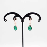 ORECCHINI GEMMA VERDE