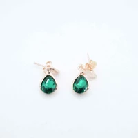 ORECCHINI GEMMA VERDE
