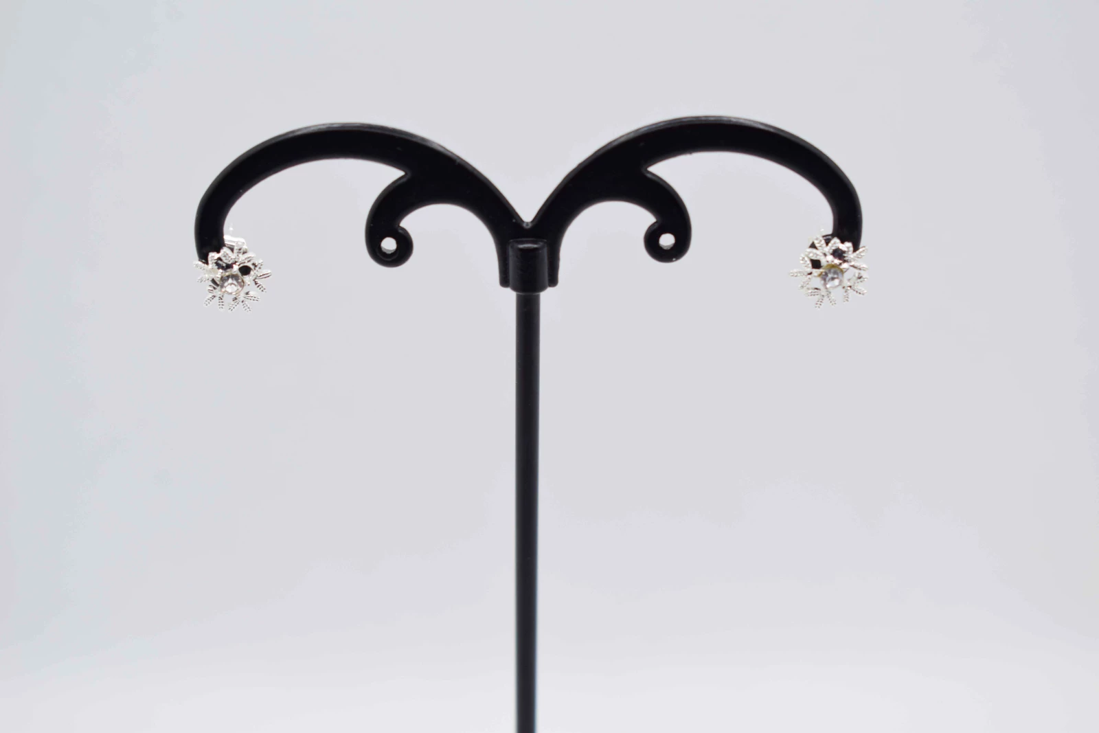 ORECCHINI NEVE STRASS