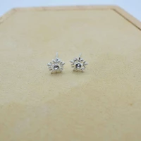 ORECCHINI NEVE STRASS