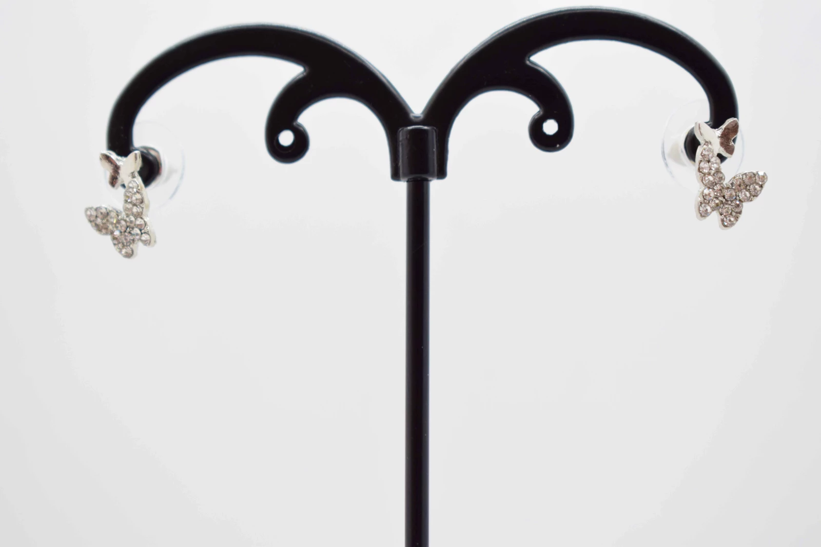 ORECCHINI FARFALLA STRASS