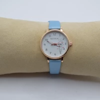 OROLOGIO CON CINGHIA CELESTE