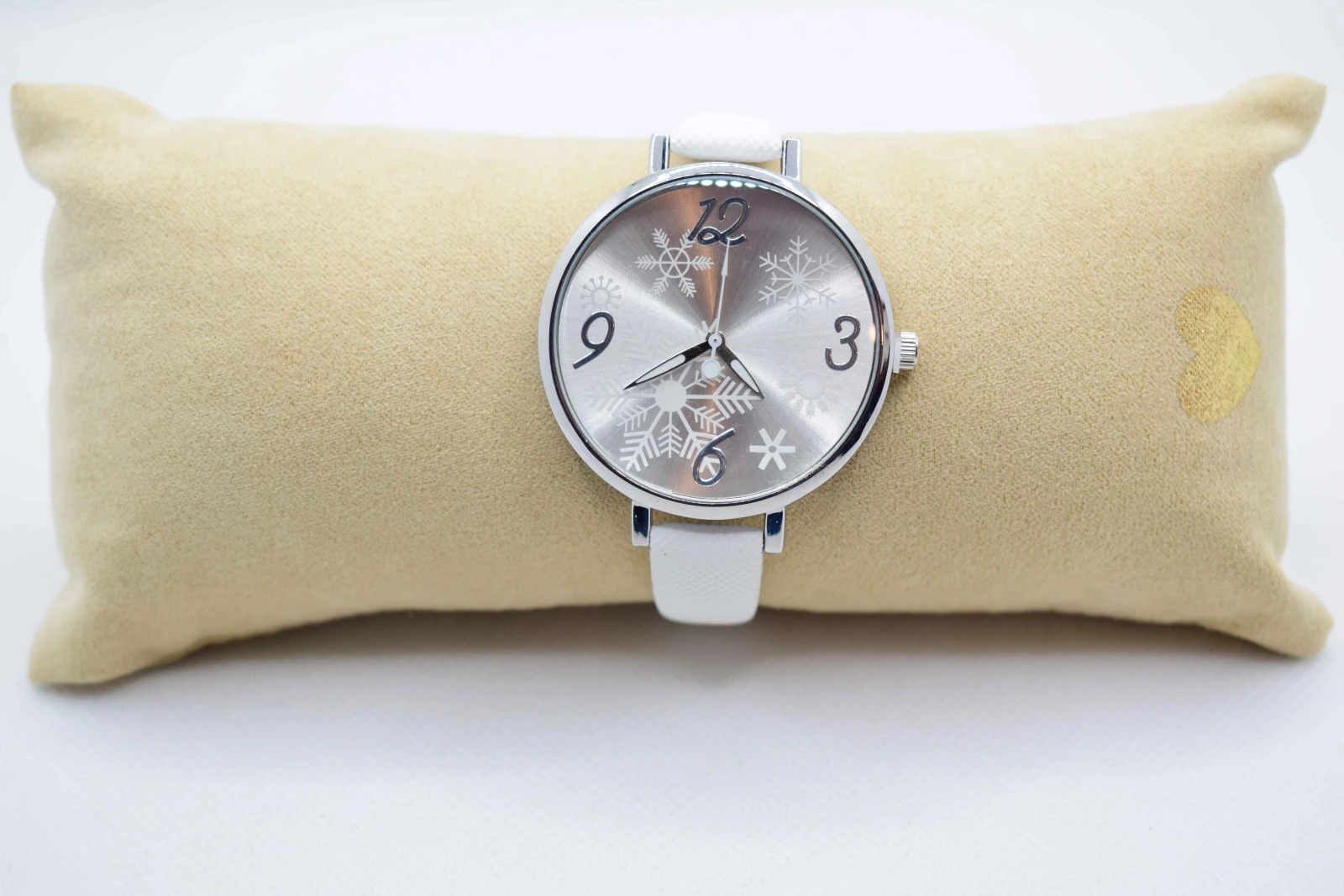 OROLOGIO CINGHIA BIANCA QUADRANTE BIANCO NEVE