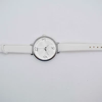 OROLOGIO CINGHIA BIANCA QUADRANTE BIANCO NEVE