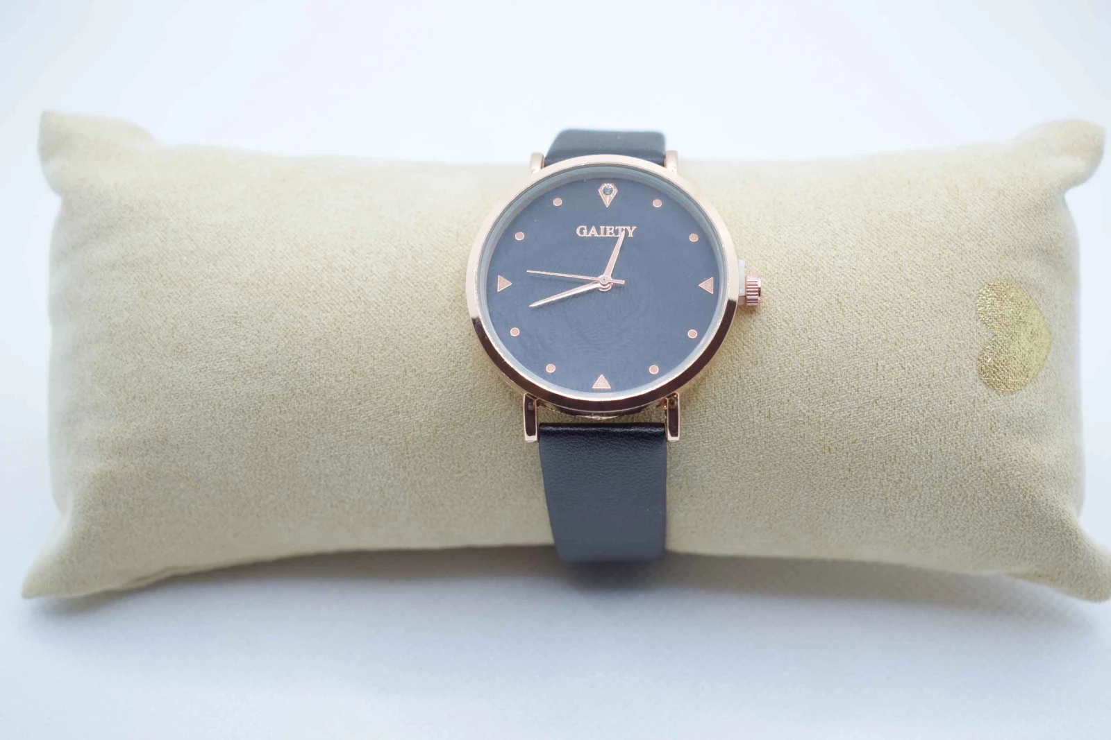 OROLOGIO CINGHIA CUOIO NERO QUADRANTE NERO 2