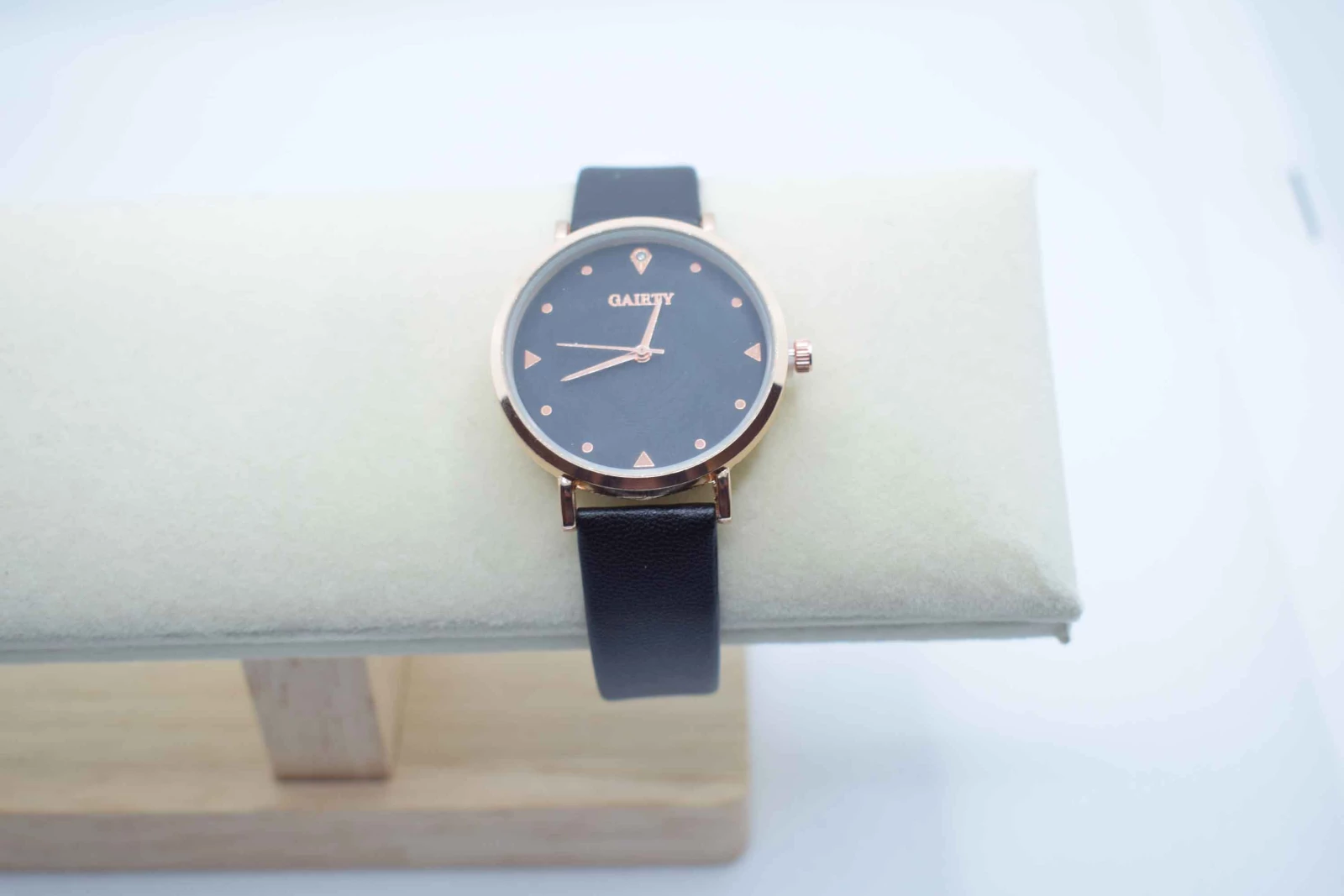 OROLOGIO CINGHIA CUOIO NERO QUADRANTE NERO 2