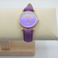 OROLOGIO CINGHIA CUOIO VIOLA QUADRANTE VIOLA BRILLANTINATO