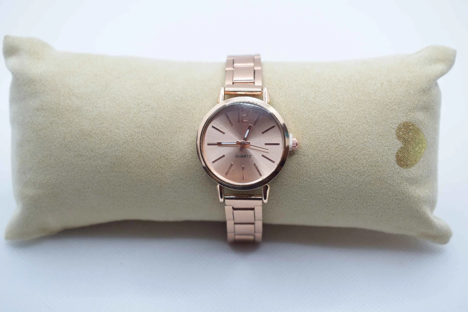 OROLOGIO CINGHIA ACCIAIO ORO ROSA QUADRANTE ROSA