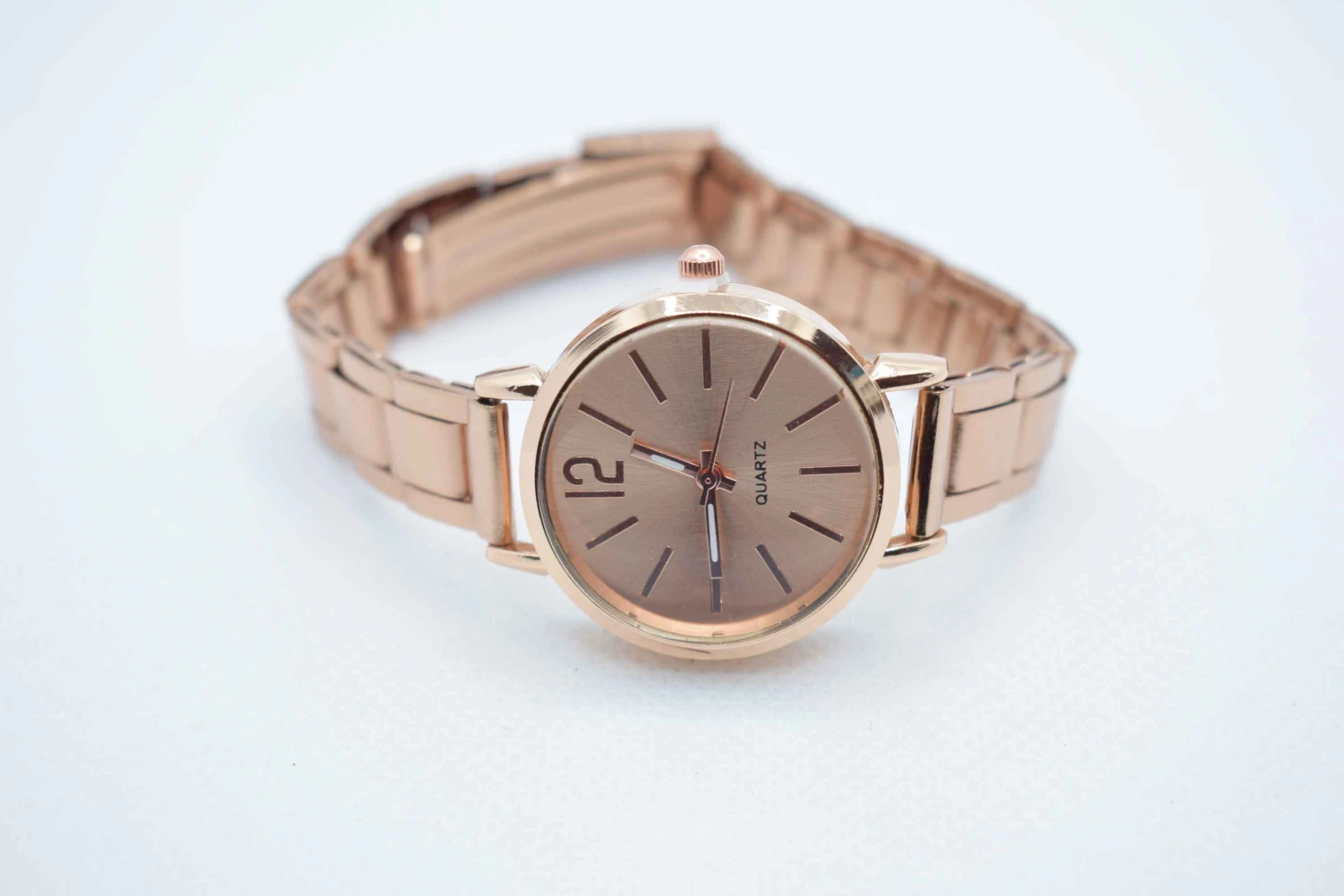 OROLOGIO CINGHIA ACCIAIO ORO ROSA QUADRANTE ROSA