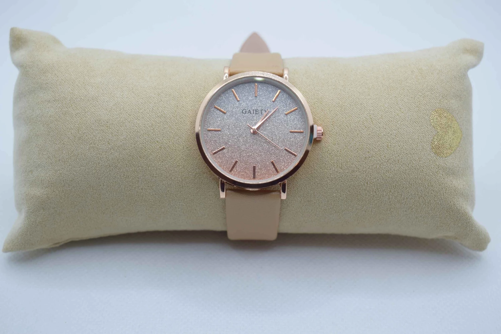 OROLOGIO CINGHIA CUOIO CARAMELLO QUADRANTE CARAMELLO BRILLANTINATO