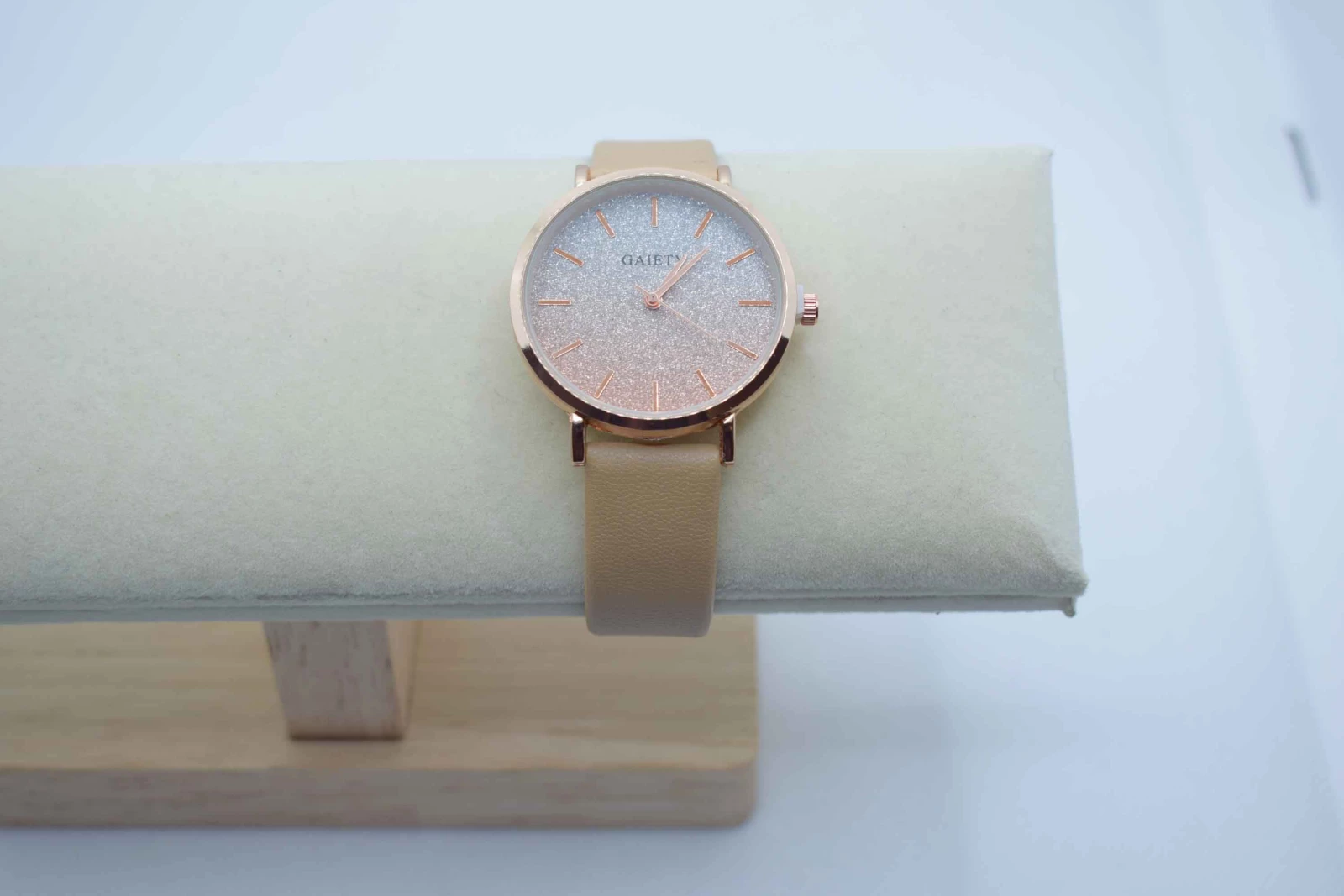 OROLOGIO CINGHIA CUOIO CARAMELLO QUADRANTE CARAMELLO BRILLANTINATO